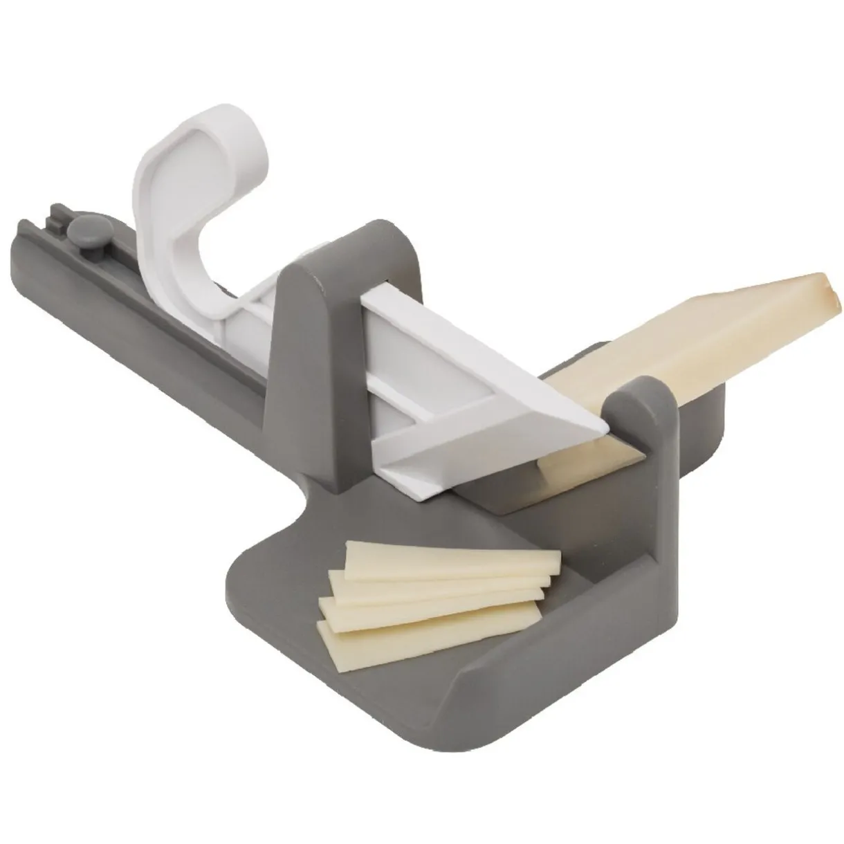 Trancheuse à saucisson gris blanc^Gifi Discount