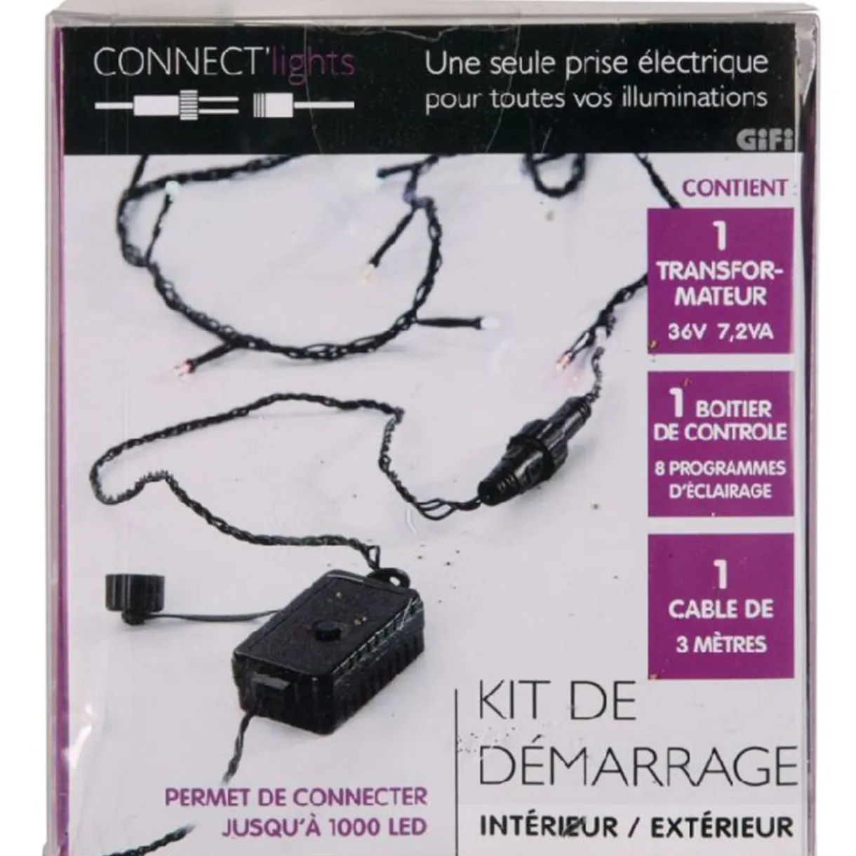 Outlet Gifi Transformateur 7.2 VA Connect Lights