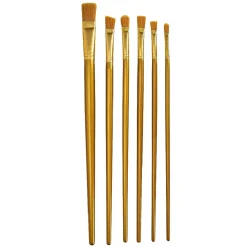 Best Gifi Trousse avec pinceau doré en bois x12