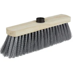 Nettoyage Et Entretien|Gifi Tête de balai en bois pour sol en ciment