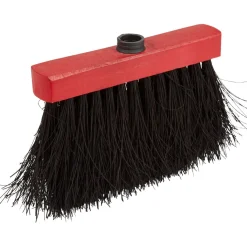 Nettoyage Et Entretien|Gifi Tête de balai fibres de Piassava 3 rangs rouge et noir