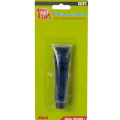 New Gifi Tube de paillettes multicolores