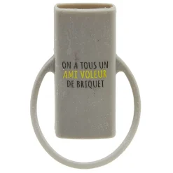 Nettoyage Et Entretien|Gifi Étui à briquet en silicone design message