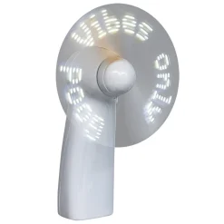 Sale Gifi Ventilateur à main avec message