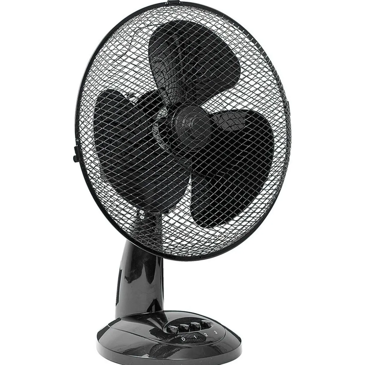 Online Gifi Ventilateur de table noir Homday