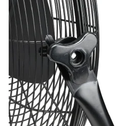 Hot Gifi Ventilateur industriel à poser Homday métal noir Ø 45 cm