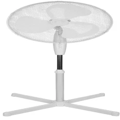Discount Gifi Ventilateur sur pied - 3 vitesses - 50W - blanc