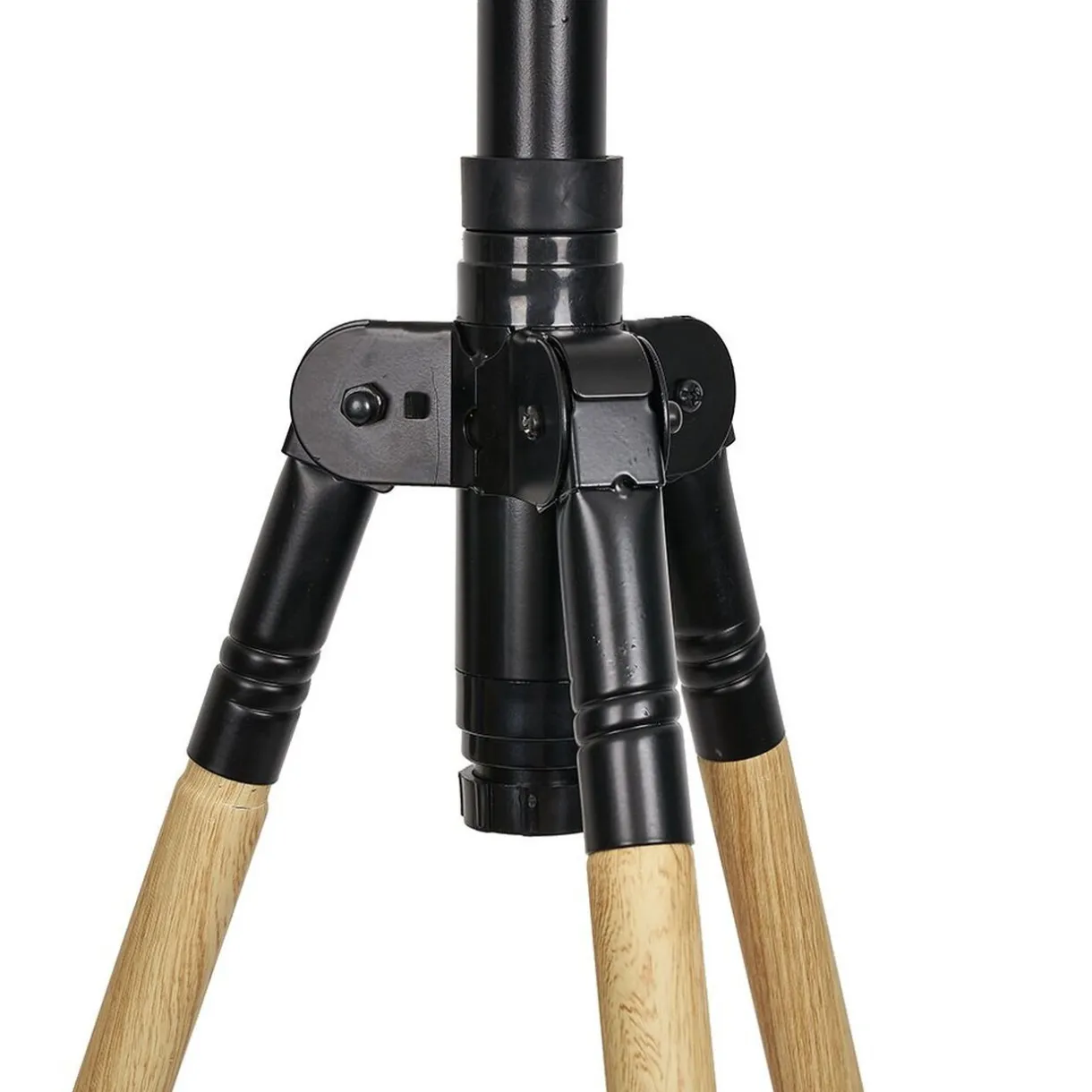 Gifi Ventilateur trépied effet bois Homday