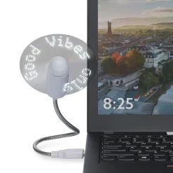 New Gifi Ventilateur USB avec message LED