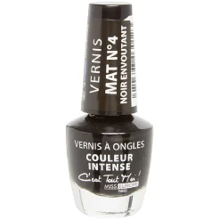 Best Gifi Vernis à ongles mat noir envoûtant n°04