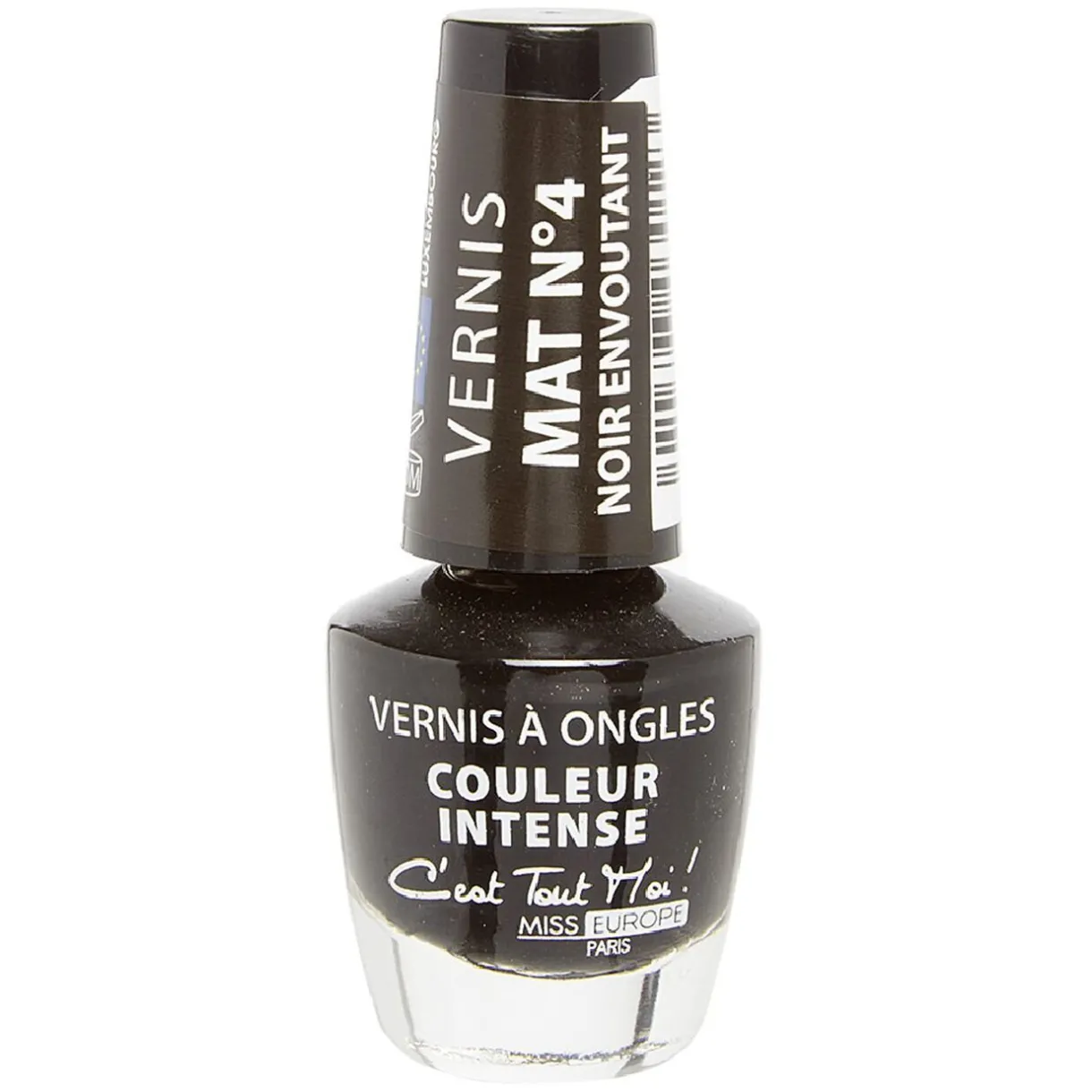 Best Gifi Vernis à ongles mat noir envoûtant n°04
