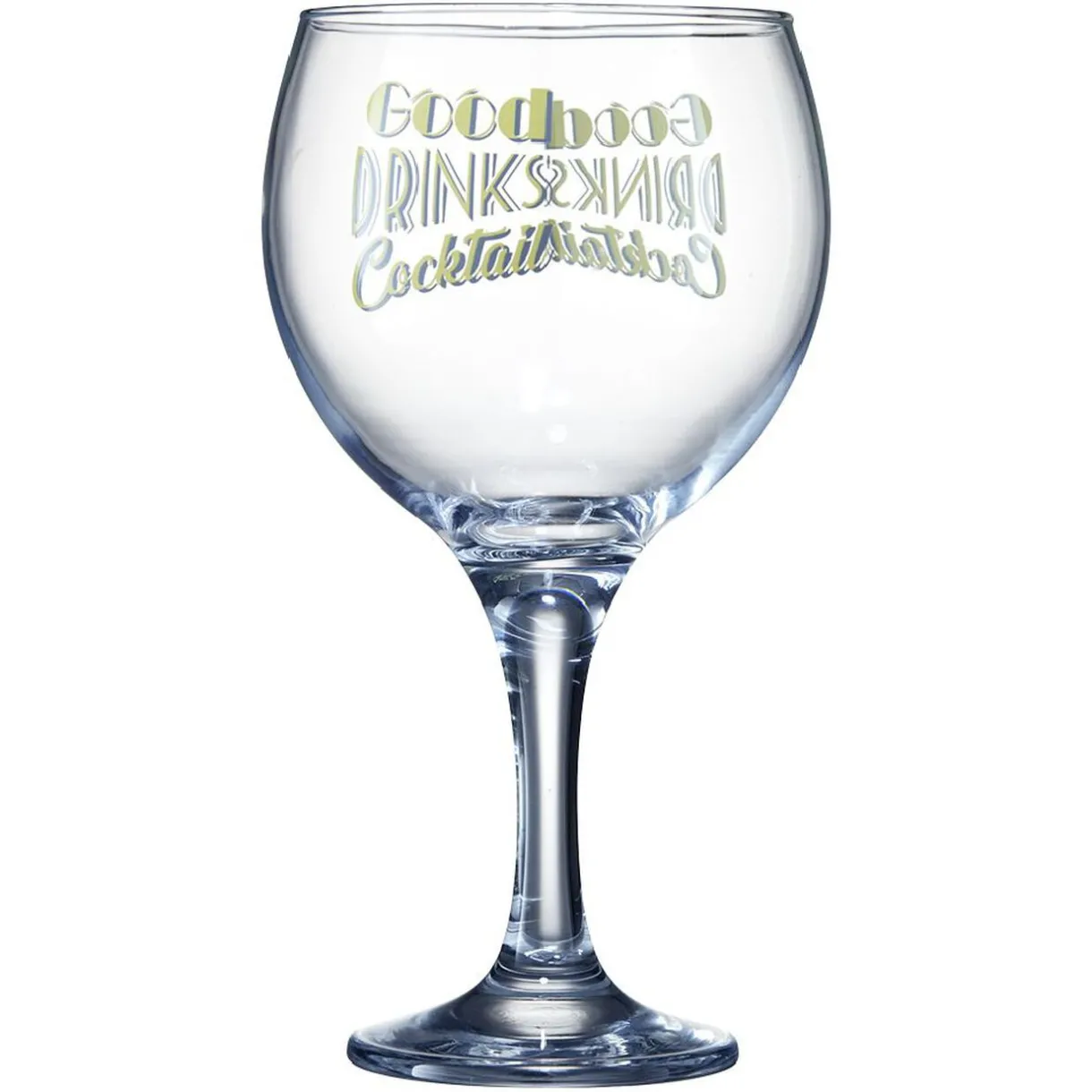 Verre à cocktail 64,5cl avec décor Good drinks^Gifi