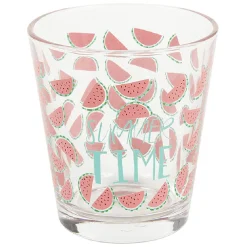 Verre à eau motifs fruits exotiques 25,5 cl - Summer time^Gifi Clearance