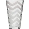 Verre à orangeade design géométrique chevron blanc^Gifi Best
