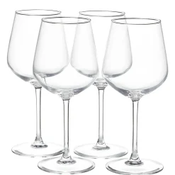 Verre à pied 47 cl x4 avec gobelet en verre 40 cl x4^Gifi New