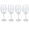 Verre à pied transparent 45 cl x4^Gifi Discount