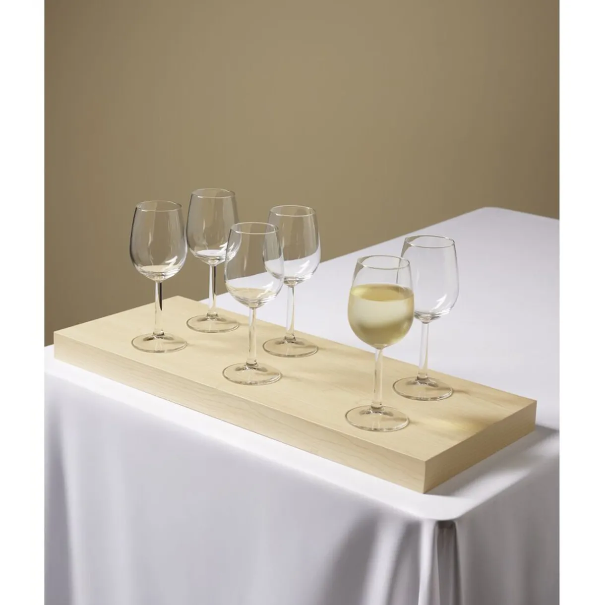 Verre à pied transparent 29,5cl x6^Gifi New