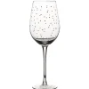 Verre à vin transparent motif pois^Gifi Clearance