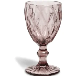 Verre à vin violet relief^Gifi Sale