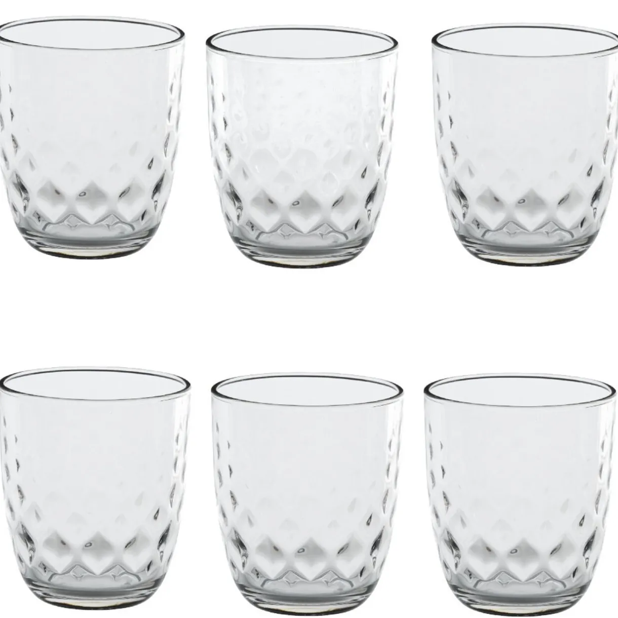 Verre bas Bormioli Rocco Glit x6^Gifi Online