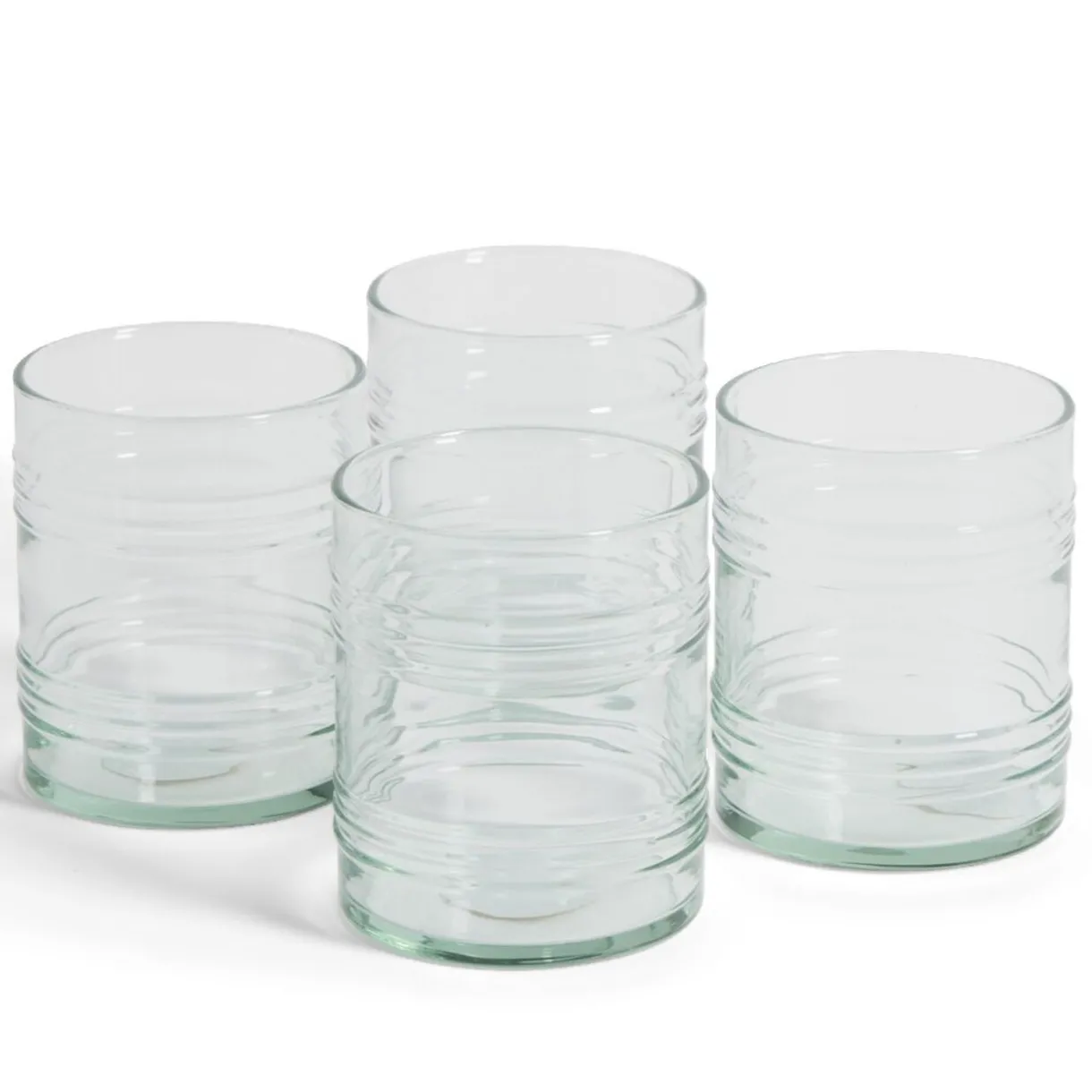 Verre bas 28cl en verre recyclé transparent Ø7,7xH8,5cm^Gifi