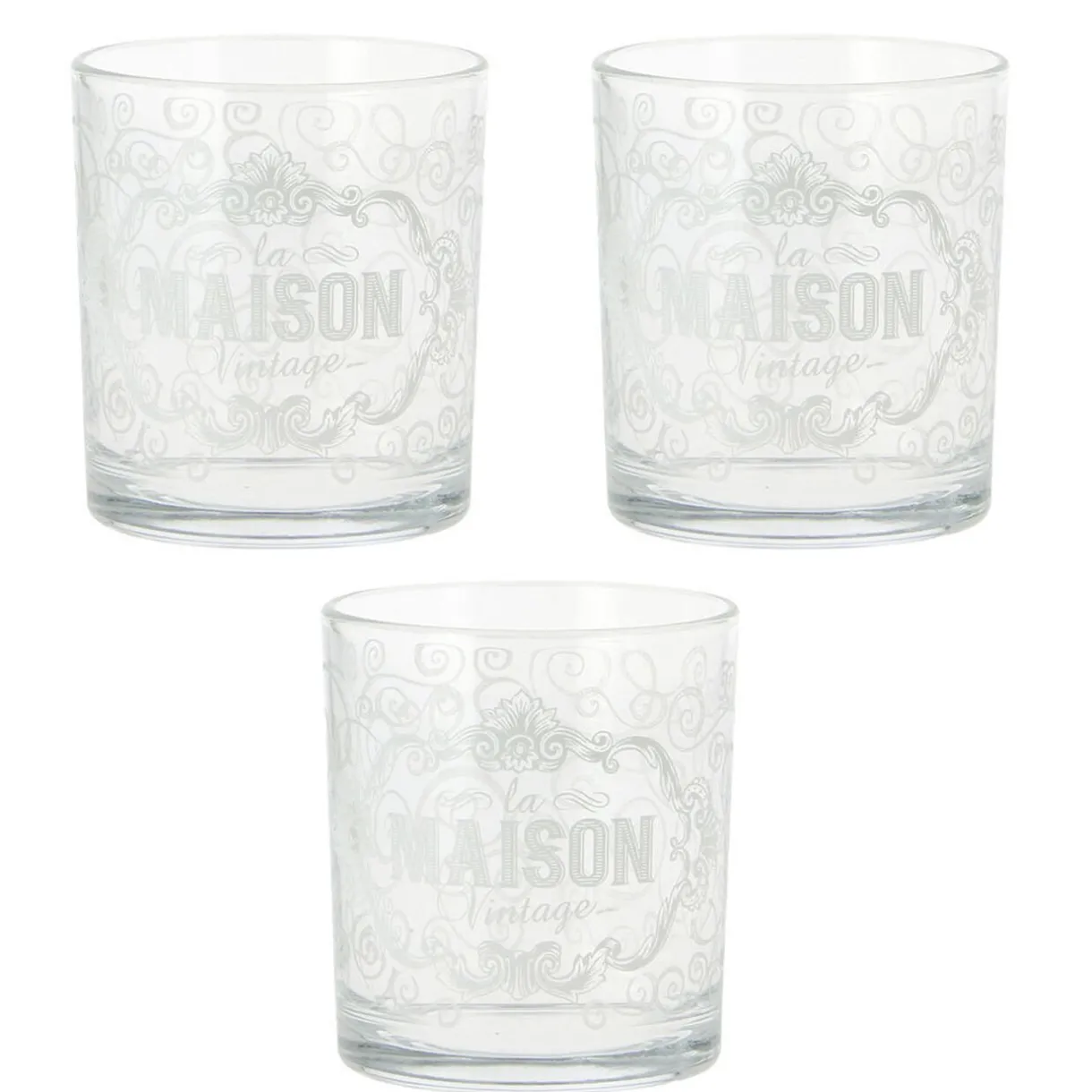 Verre bas la maison vintage x 3^Gifi Clearance