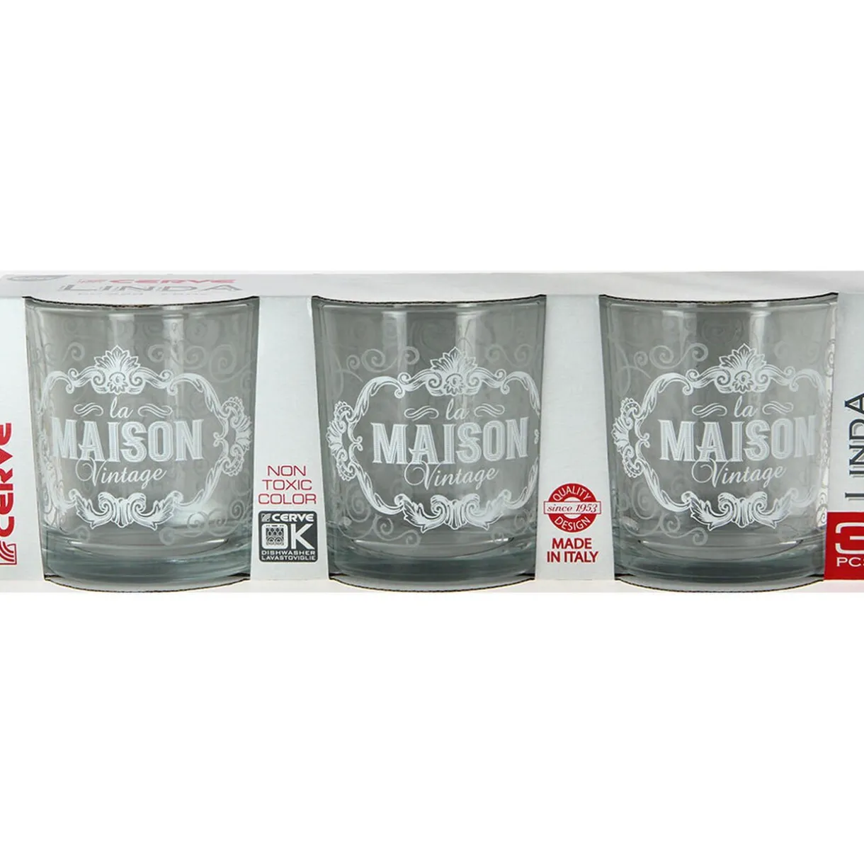 Verre bas la maison vintage x 3^Gifi Clearance