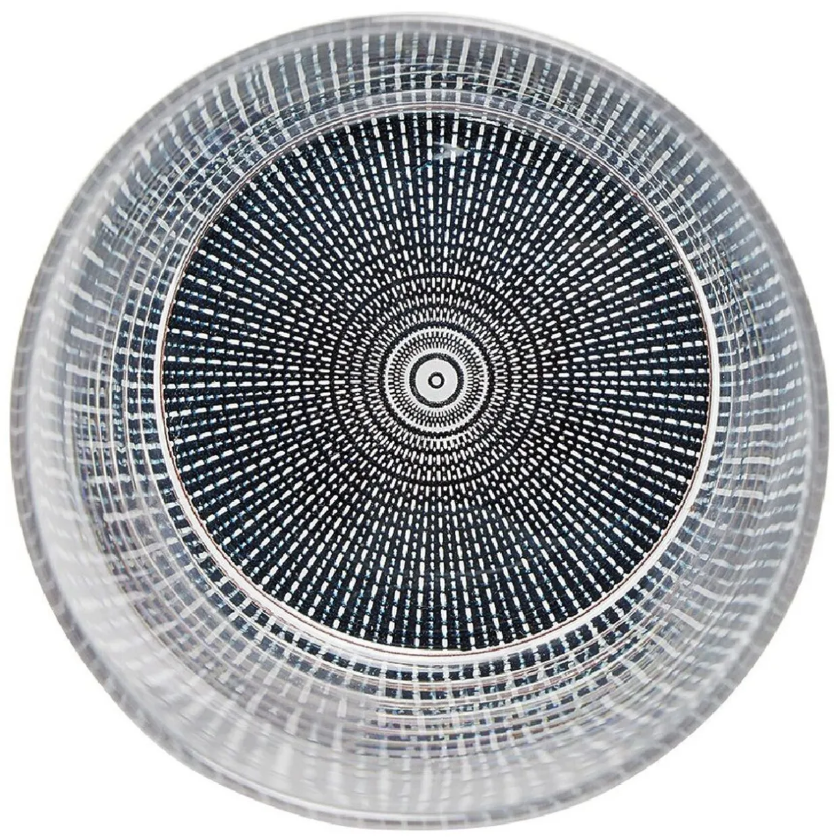 Verre bas transparent fond imprimé 34,5 cl^Gifi Clearance