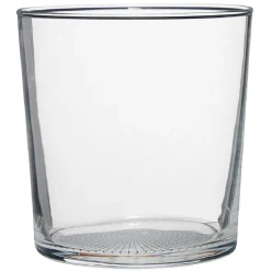 Verre bas transparent fond imprimé 34,5 cl^Gifi Clearance