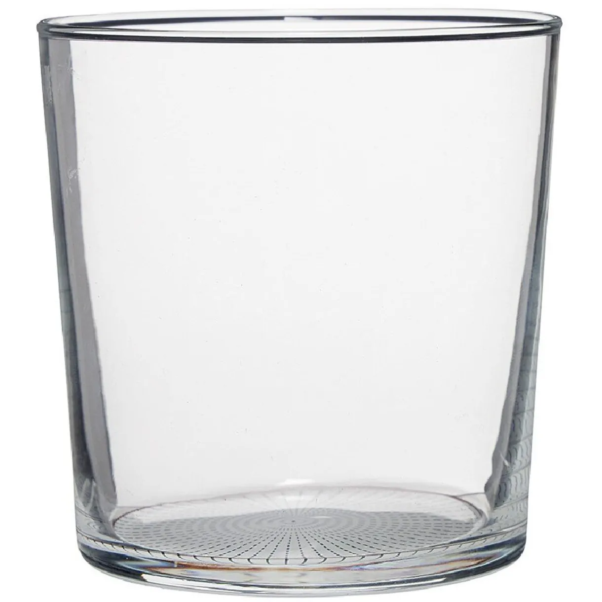 Verre bas transparent fond imprimé 34,5 cl^Gifi Clearance