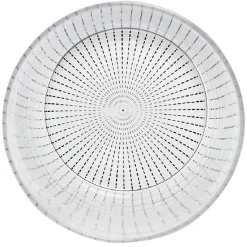 Verre bas transparent fond imprimé 34,5 cl^Gifi Clearance