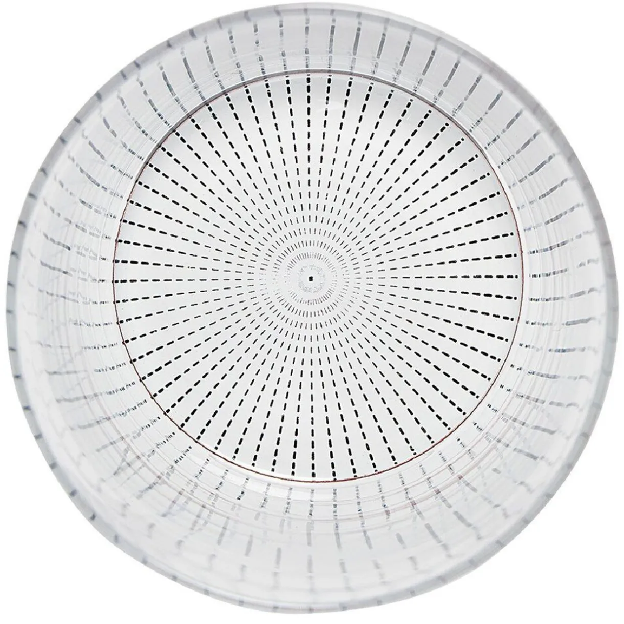Verre bas transparent fond imprimé 34,5 cl^Gifi Clearance