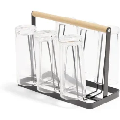 Verre 22cl transparent x6 avec support^Gifi Clearance