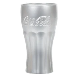Verre Coca-Cola gris argenté^Gifi