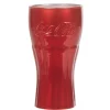 Verre Coca-Cola rouge métallisé^Gifi Discount