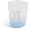 Verre coloré avec message 315ml^Gifi Online