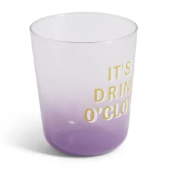 Verre coloré avec message 315ml^Gifi Online