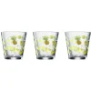 Verre conique bas motif exotique 25,5 cl x3^Gifi Online