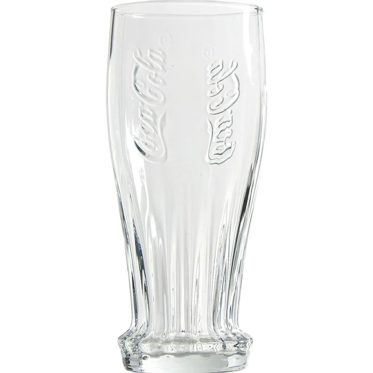 Verre haut Coca-Cola Caps design bouteille à l'envers transparent 35cl^Gifi New