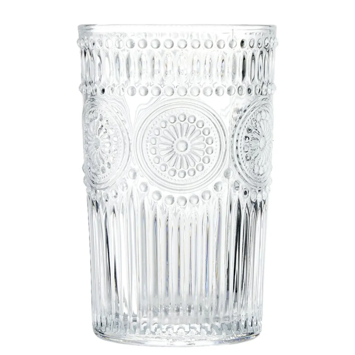 Verre haut motif baroque 350ml H17cm^Gifi New