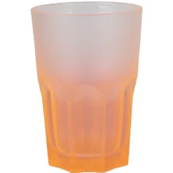 Verre Luminarc orange fluo^Gifi New