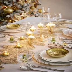 Verre Noël transparent avec centre sapin 3D Ø8xH8,5cm^Gifi Sale