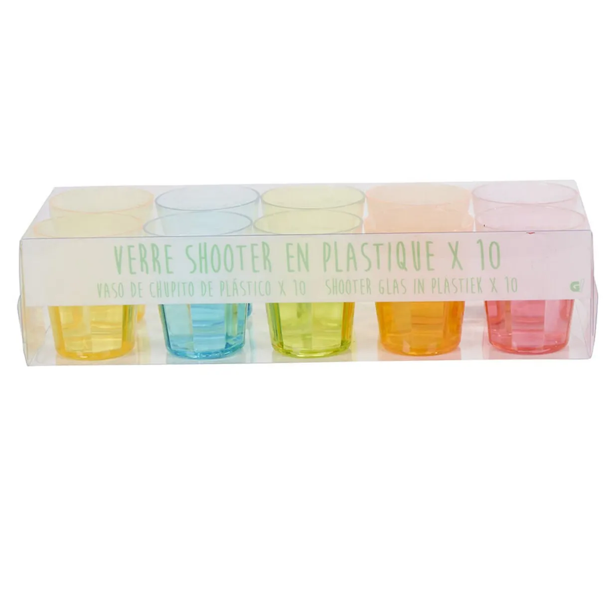 Verre shooter coloré x10^Gifi Best