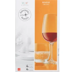 Verres à eau et vin Bormioli Rocco Spazio x8^Gifi Outlet
