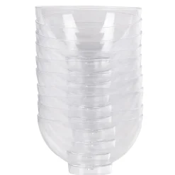 Verrine ronde en plastique réutilisable x10^Gifi Outlet