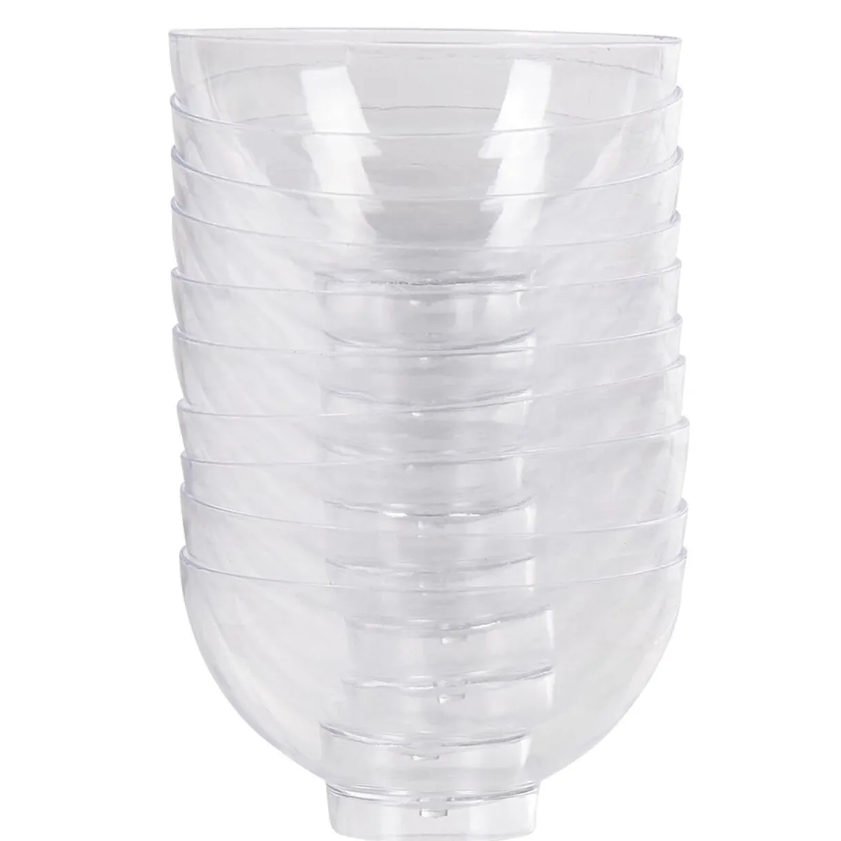 Verrine ronde en plastique réutilisable x10^Gifi Outlet