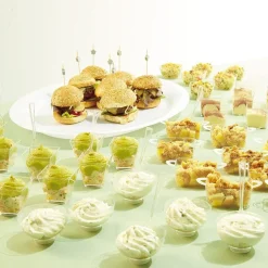 Verrine x50 + mini-cuillère x50 réutilisable transparent^Gifi Hot