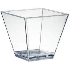 Verrine x50 + mini-cuillère x50 réutilisable transparent^Gifi Hot