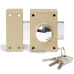 Hot Gifi Verrou bouton fer et acier 11x8,6x7,9cm