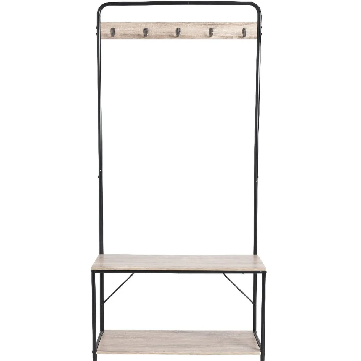 Rangement|Gifi Vestiaire penderie avec banc